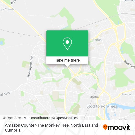 Amazon Counter-The Monkey Tree map
