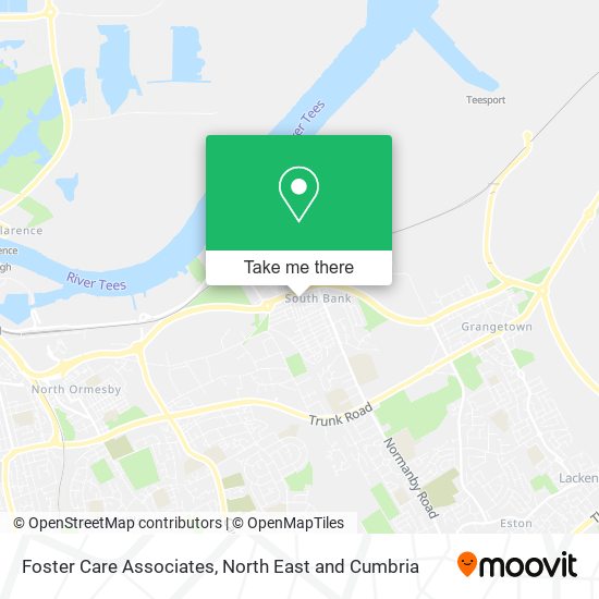 Foster Care Associates map