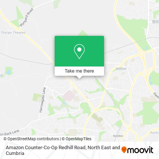 Amazon Counter-Co-Op Redhill Road map