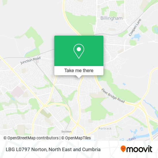 LBG L0797 Norton map