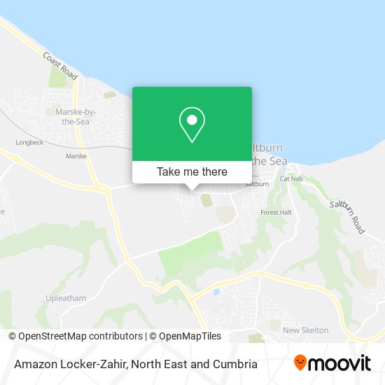 Amazon Locker-Zahir map