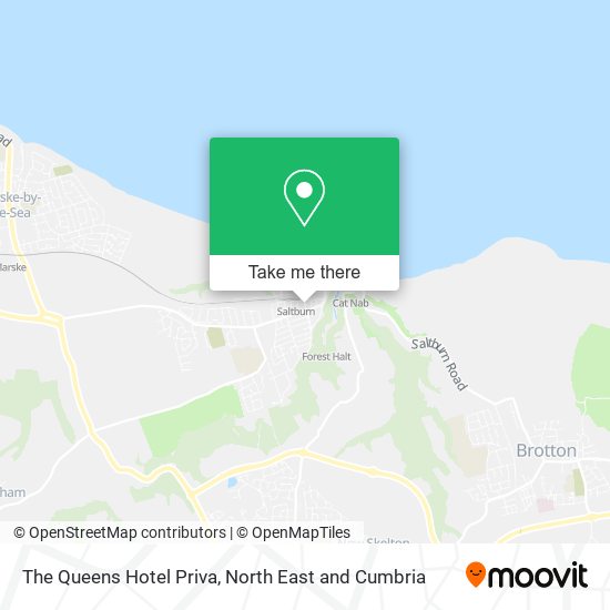 The Queens Hotel Priva map