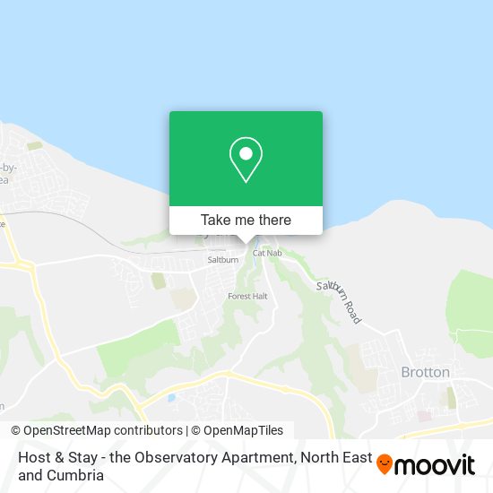 Host & Stay - the Observatory Apartment map