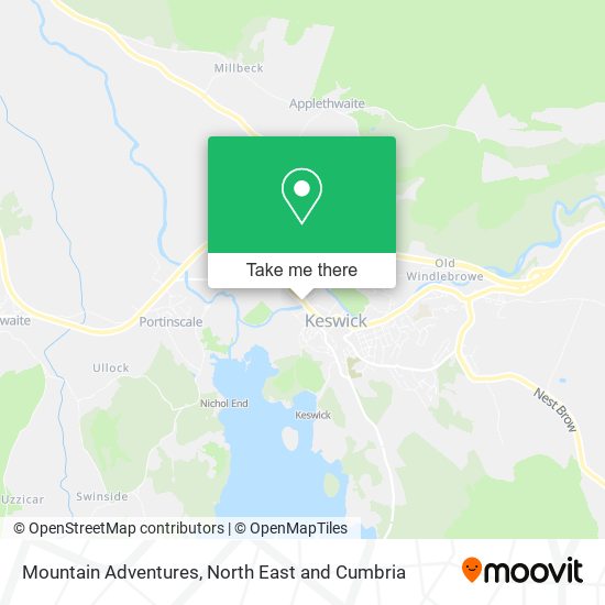Mountain Adventures map