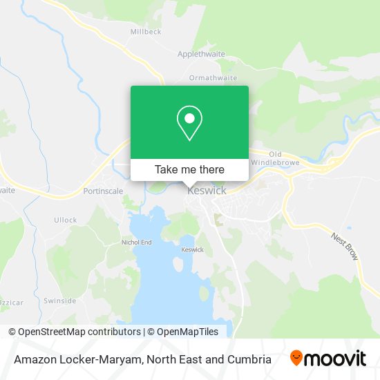 Amazon Locker-Maryam map