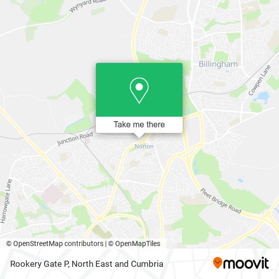 Rookery Gate P map