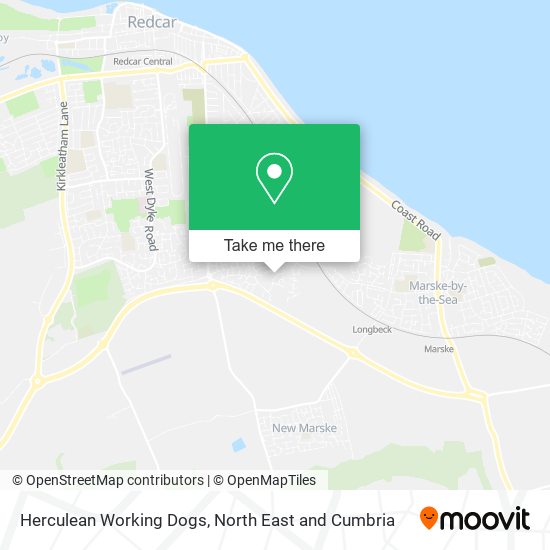 Herculean Working Dogs map