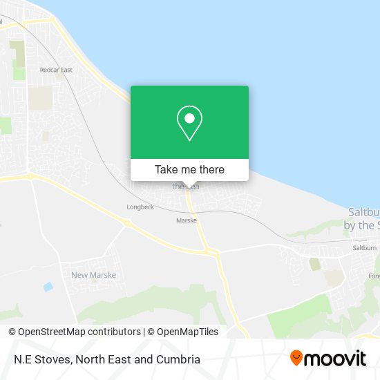 N.E Stoves map
