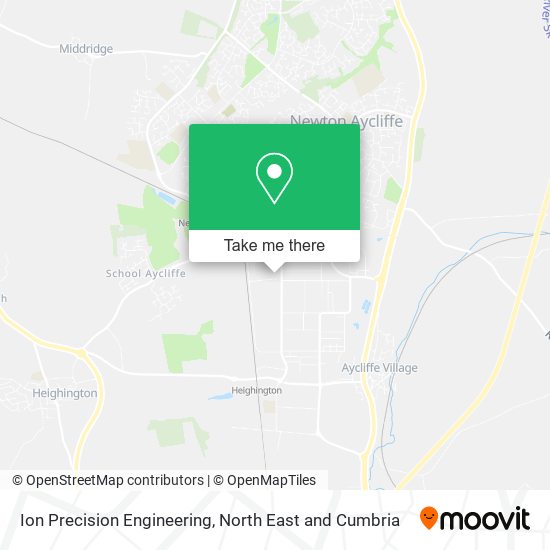 Ion Precision Engineering map