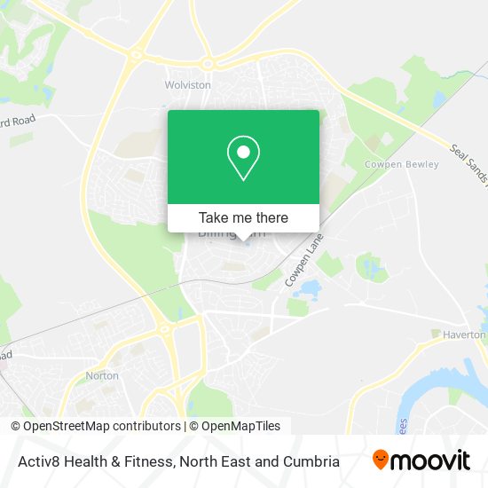 Activ8 Health & Fitness map