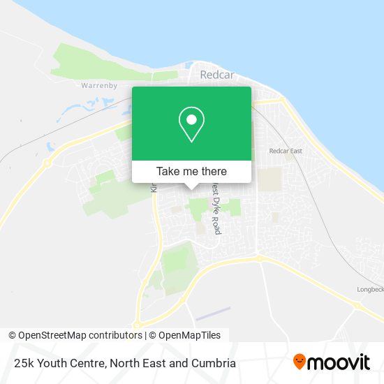 25k Youth Centre map