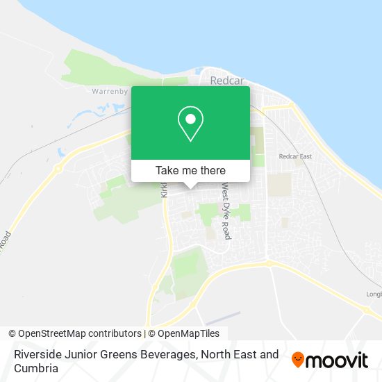 Riverside Junior Greens Beverages map