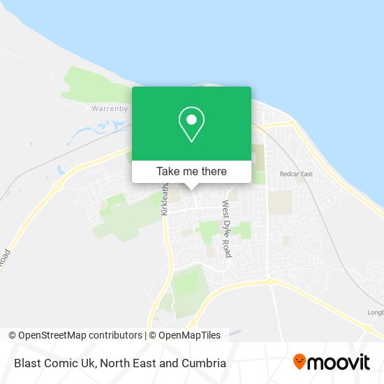 Blast Comic Uk map