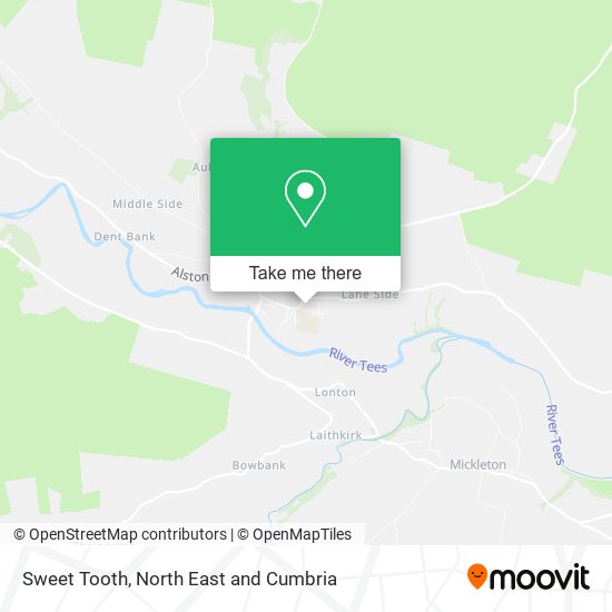 Sweet Tooth map