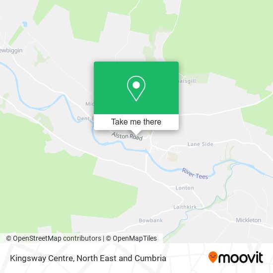 Kingsway Centre map