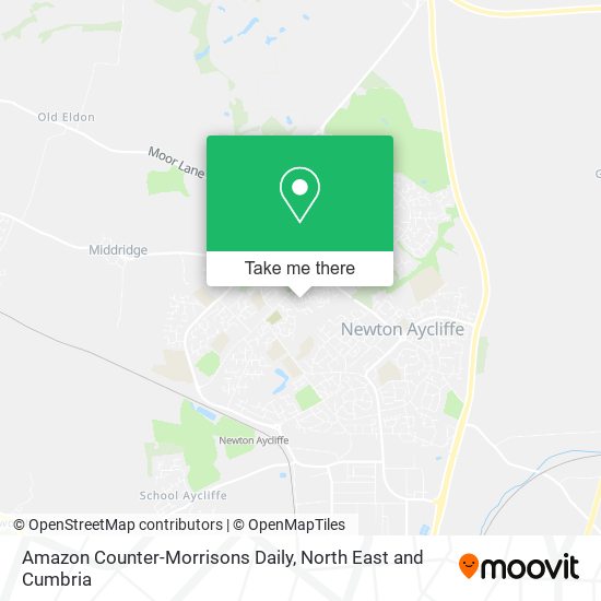 Amazon Counter-Morrisons Daily map