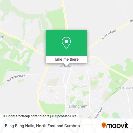 Bling Bling Nails map