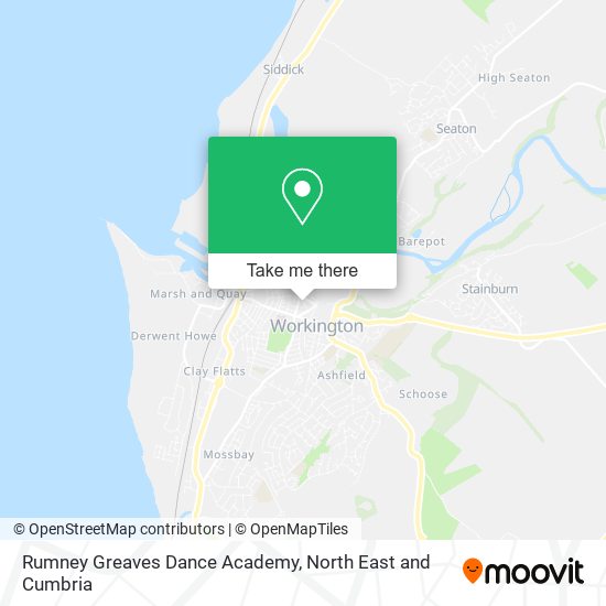 Rumney Greaves Dance Academy map