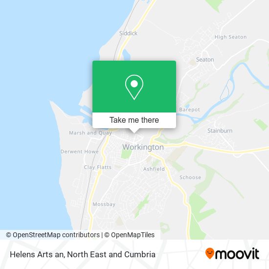 Helens Arts an map