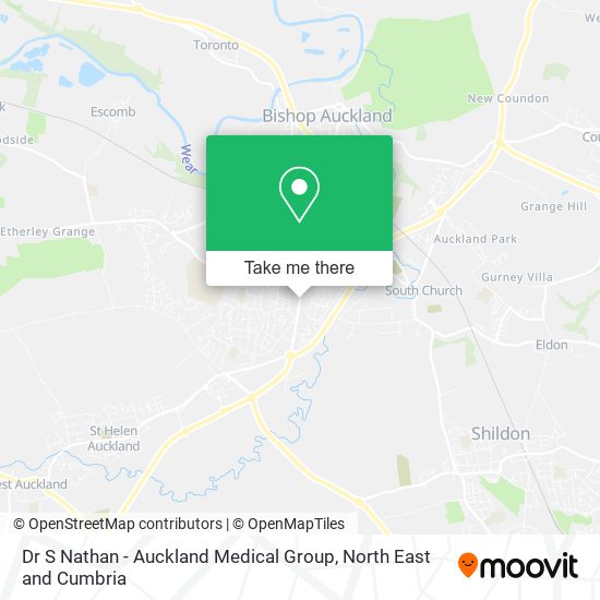 Dr S Nathan - Auckland Medical Group map