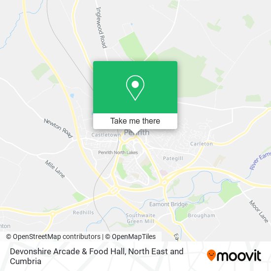 Devonshire Arcade & Food Hall map