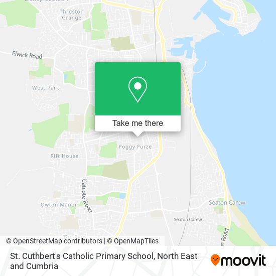 St. Cuthbert's Catholic Primary School map