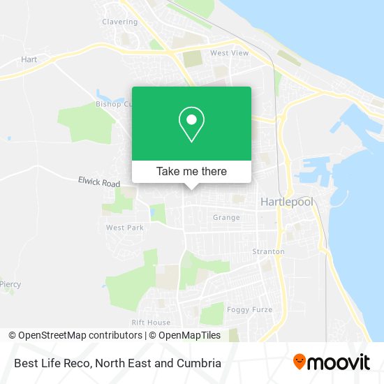 Best Life Reco map