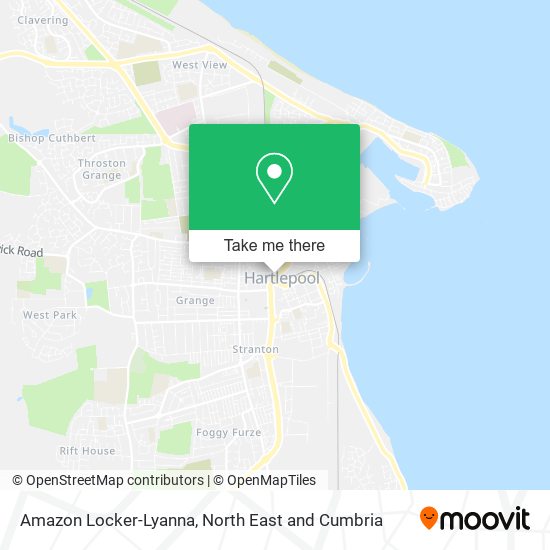 Amazon Locker-Lyanna map