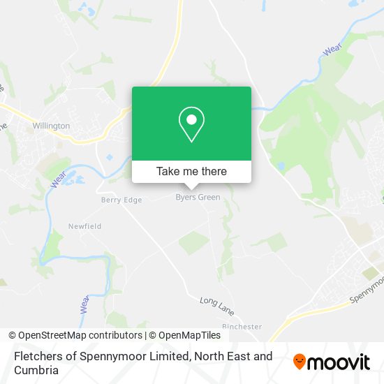 Fletchers of Spennymoor Limited map