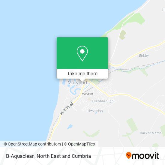 B-Aquaclean map