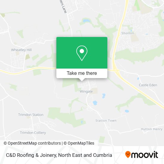 C&D Roofing & Joinery map