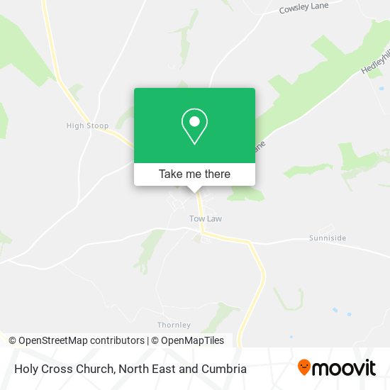 Holy Cross Church map