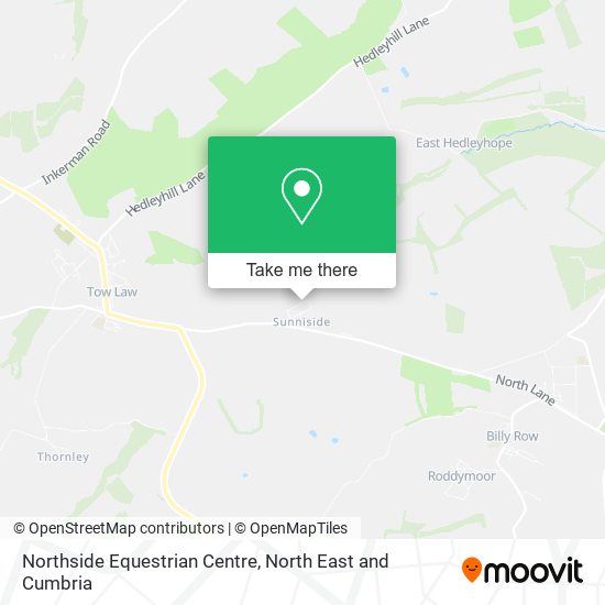 Northside Equestrian Centre map