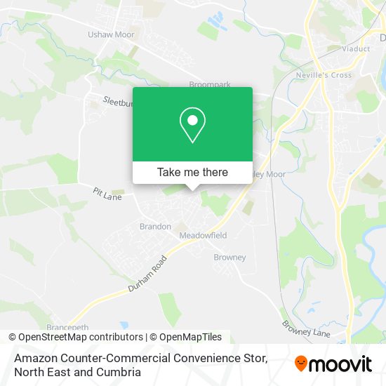Amazon Counter-Commercial Convenience Stor map