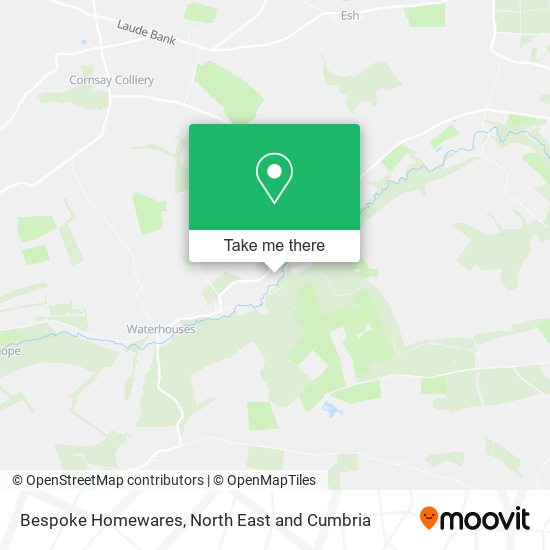 Bespoke Homewares map
