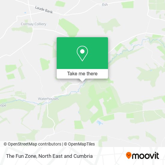 The Fun Zone map