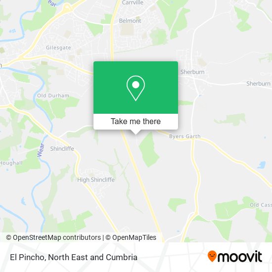 El Pincho map