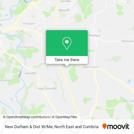 New Durham & Dist W/Me map