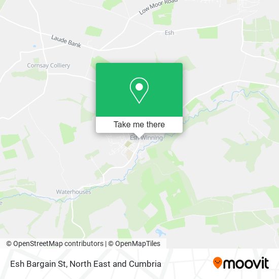 Esh Bargain St map