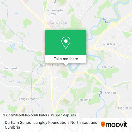 Durham School Langley Foundation map