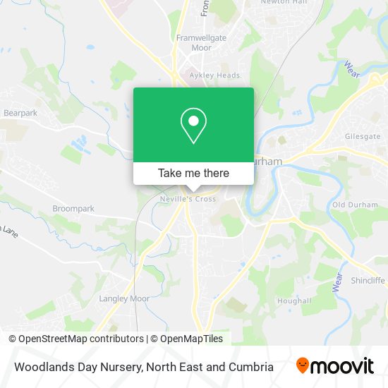 Woodlands Day Nursery map