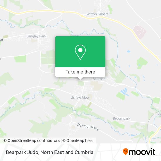 Bearpark Judo map