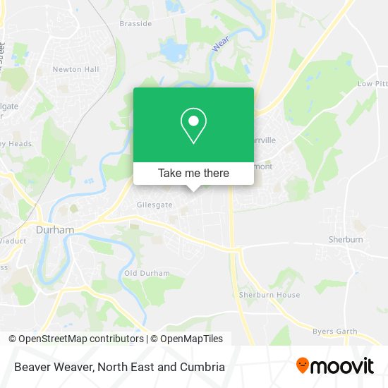 Beaver Weaver map
