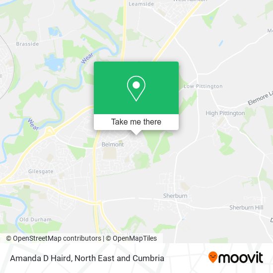 Amanda D Haird map