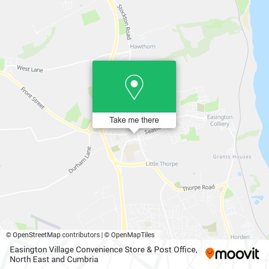 Easington Village Convenience Store & Post Office map