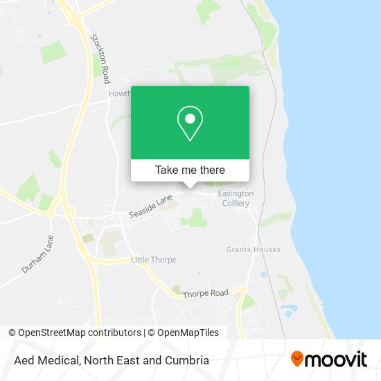 Aed Medical map