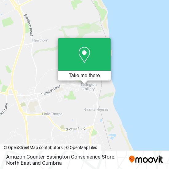 Amazon Counter-Easington Convenience Store map