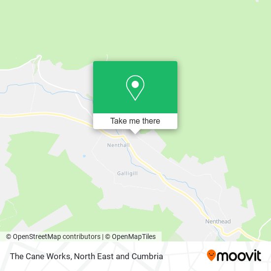 The Cane Works map