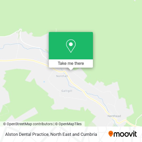 Alston Dental Practice map