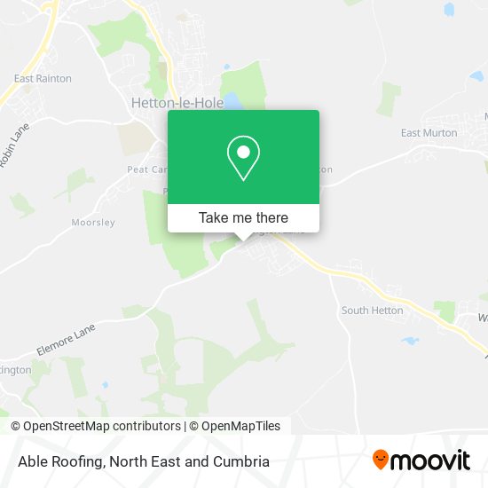 Able Roofing map